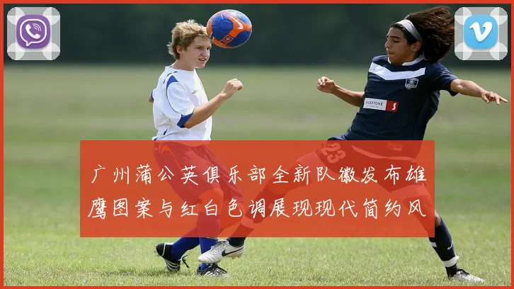 广州蒲公英俱乐部全新队徽发布雄鹰图案与红白色调展现现代简约风格